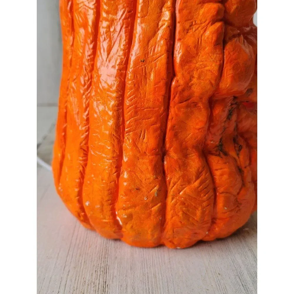Accents unlimited unique old‎ pumpkin light up grandma Halloween vintage